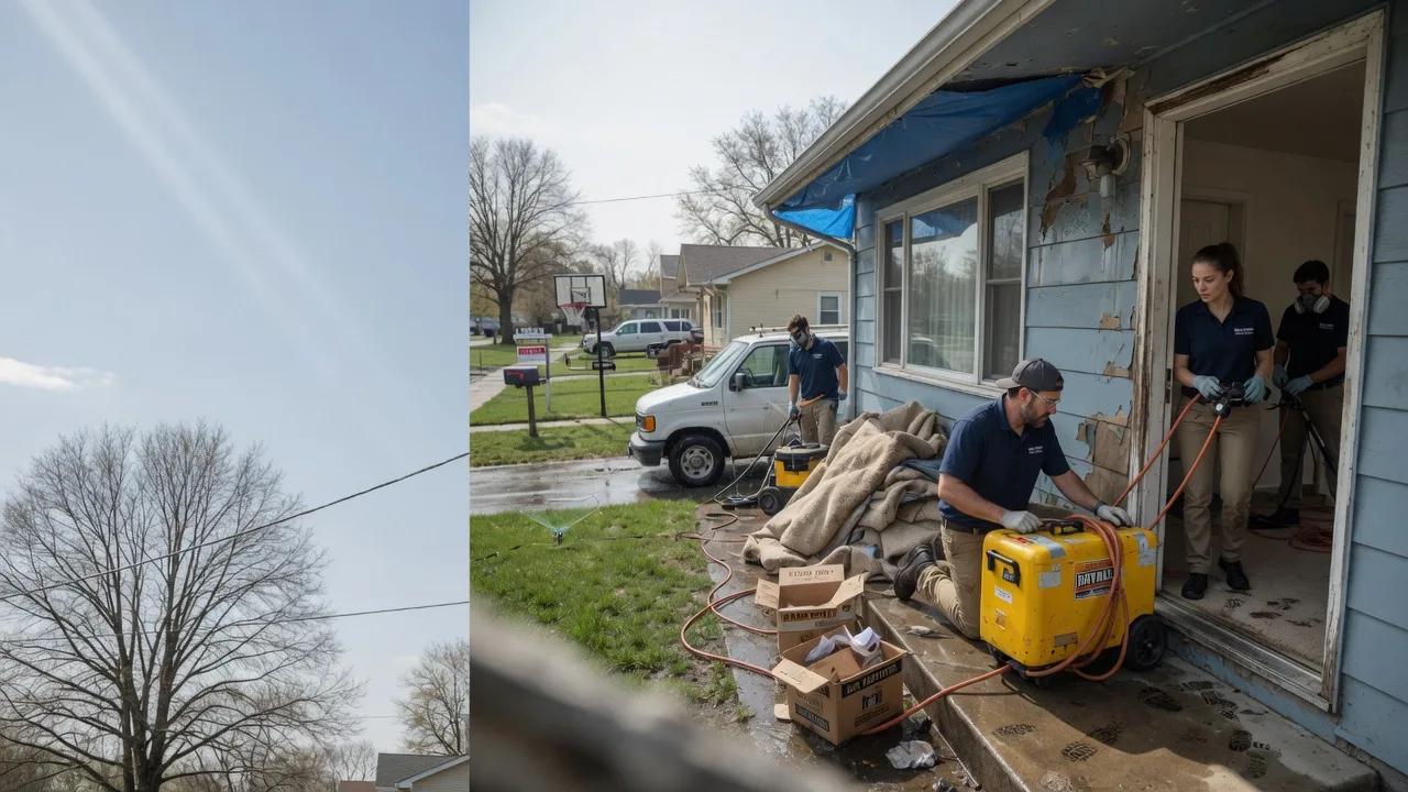 Basement Flood Cleanup in Fitchburg, MA near me